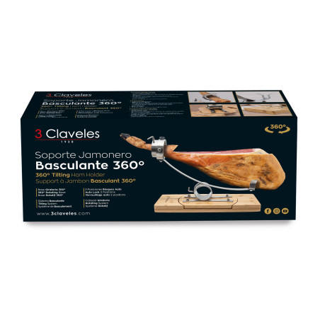 Soporte Jamonero Basculante 360º