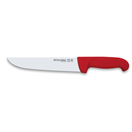Cuchillo Carnicero rojo