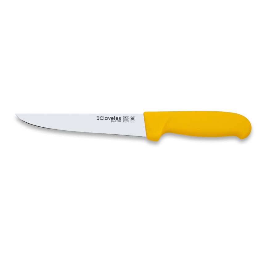Cuchillo Deshuesar Ancho amarillo