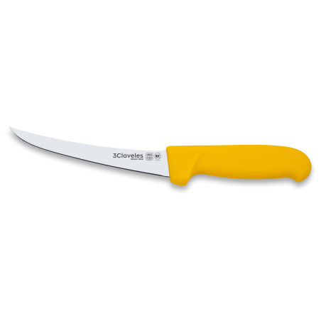 Cuchillo Deshuesar Curvo amarillo