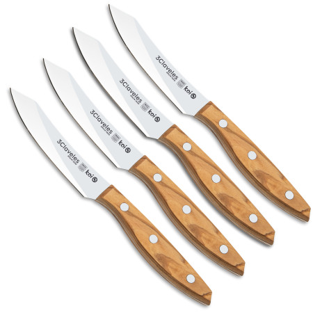 Set 4 Cuchillos Chuleteros Koi
