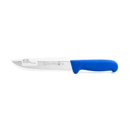 Wide Boning Knife blue