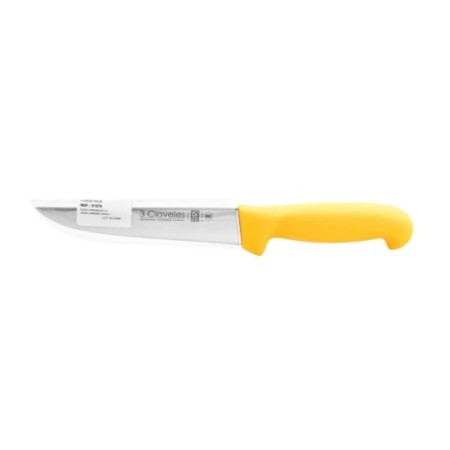 Wide Boning Knife yellow