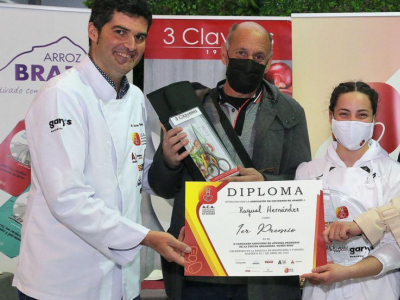  II Young Promises of Aragonese Cuisine Competition Rubén Ríos
