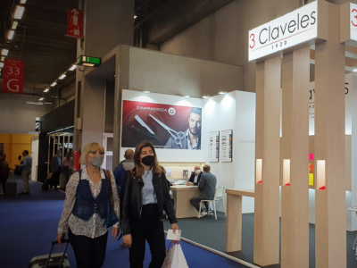  We didn't miss the hairdressing appointment at Cosmoprof